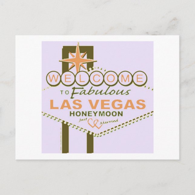 Postal Retro de Las Vegas (Anverso)