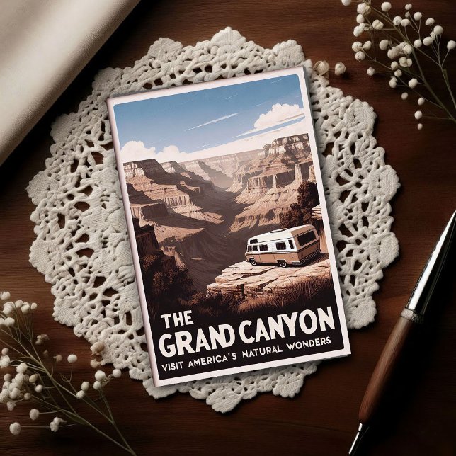 Postal Retro Grand Canyon Adventure (Subido por el creador)