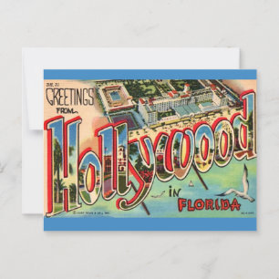 Postal Retro Hollywood Florida
