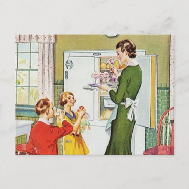 Postal Retro Houseesía (Anverso)