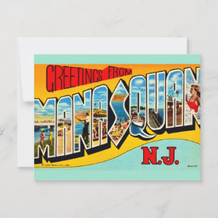 Postal Retro Manasquan NJ