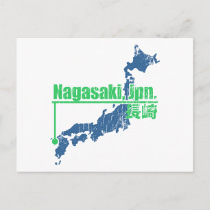 Postal Retro Nagasaki
