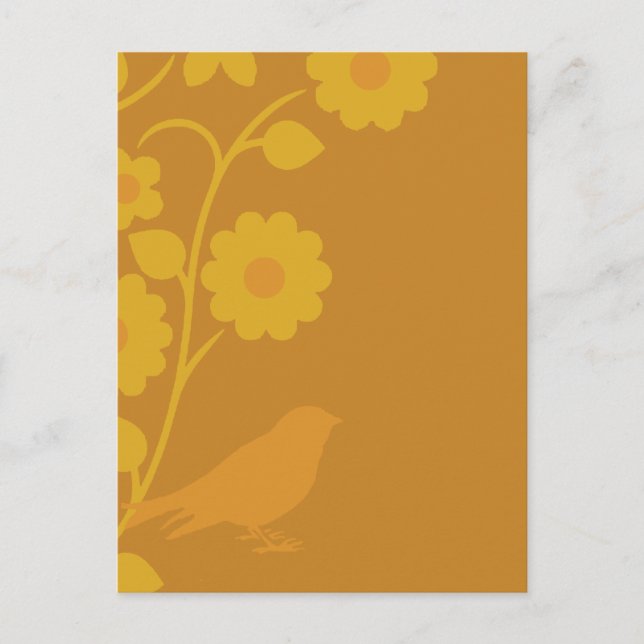 Postal Retro Partridge (Anverso)