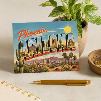 Postal Retro Phoenix Arizona