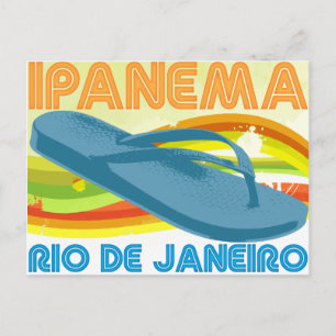 Postal Retro Rio Ipanema
