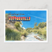 Retro “Saludos desde Victorville “