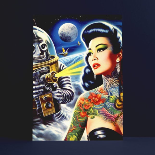 Postal Retro Sci-fi (Subido por el creador)