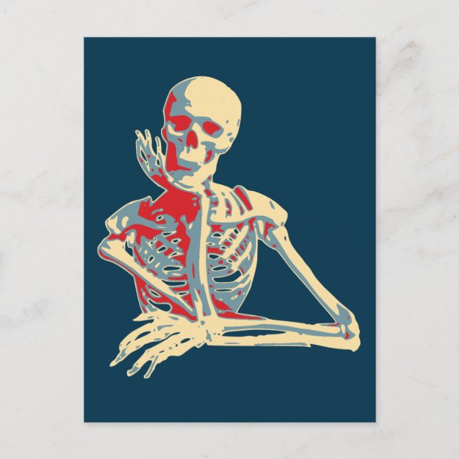 Postal Retro Skeleton (Anverso)