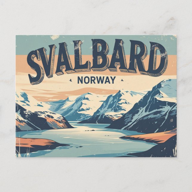 Postal Retro Svalbard (Anverso)