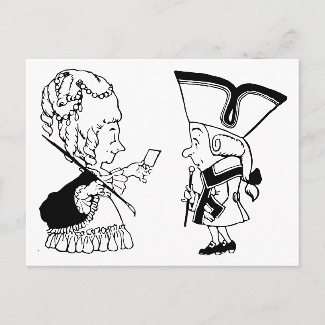 Postal Retro te invitan (Anverso)