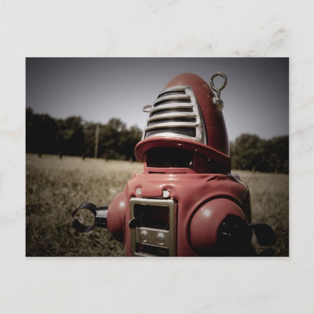 Postal Retro Toy Robby Robot 06 (Anverso)