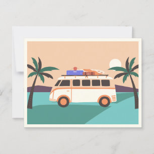 Postal Retro van