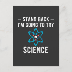 Postal Retroceder, voy a probar la ciencia