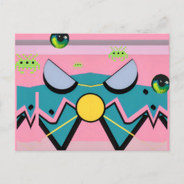 Postal Retroondas de la fama - Ken Gage Art