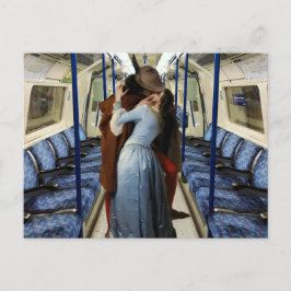 Postal Reúnete conmigo en el transporte