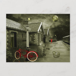 Postal Reúnete conmigo en la estación