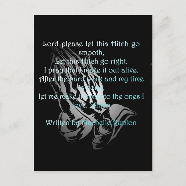 Postal Reunión De Oración De Oilfield (Anverso)