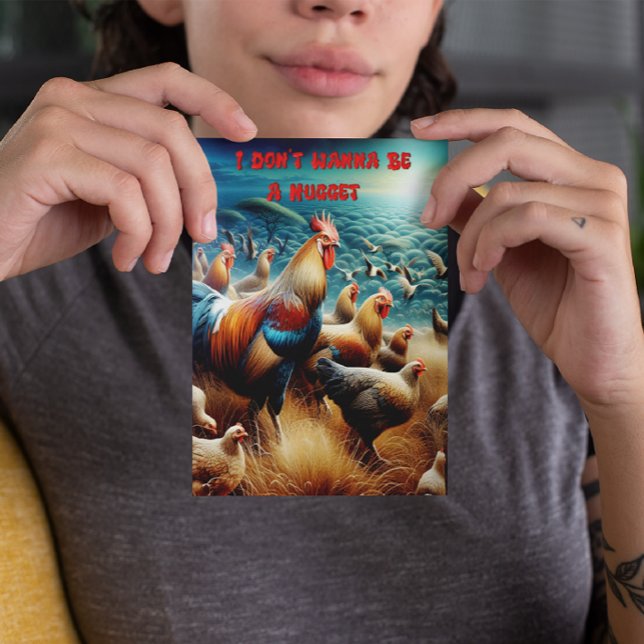 Postal Reunión Emplumada: Gallinas Paseando por el Prado (Subido por el creador)