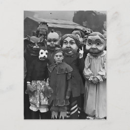 Postal Reunión en Halloween