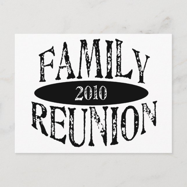 Postal Reunión familiar 2010 (Anverso)
