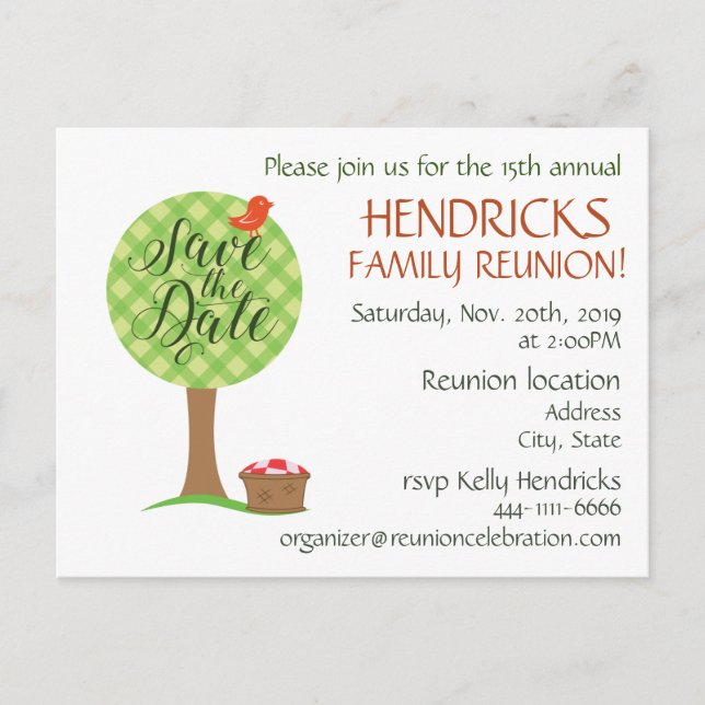 Postal Reunión familiar breve (Anverso)