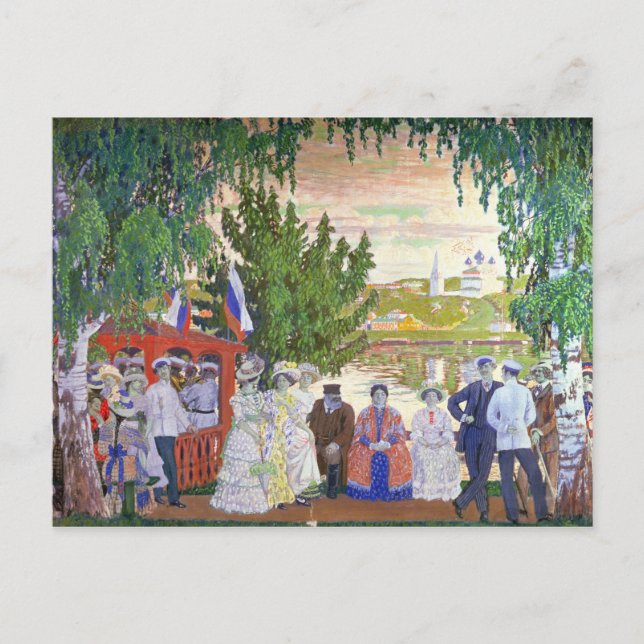 Postal Reunión festiva, 1910 (Anverso)