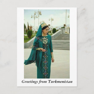 POSTAL REUNIONES DE TURKMENISTÁN