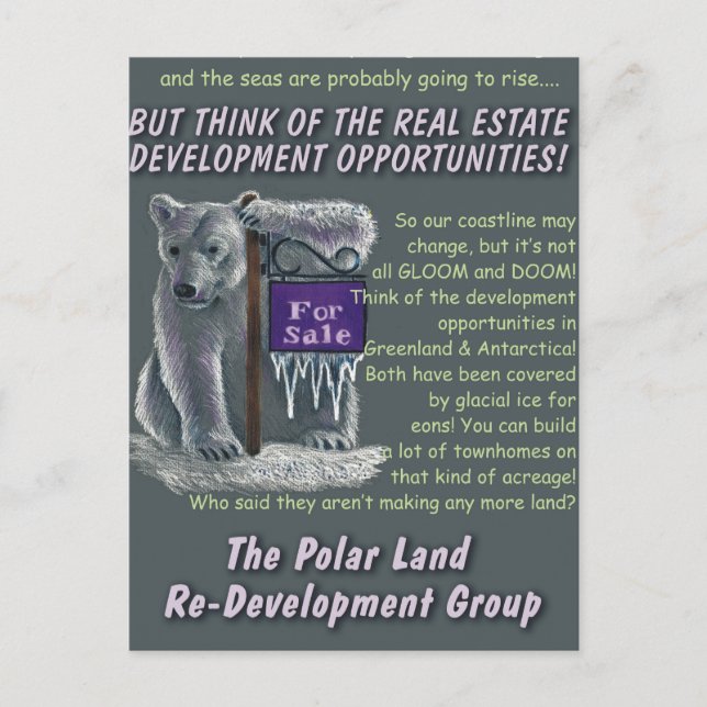 Postal Reurbanización de Polarland (Anverso)