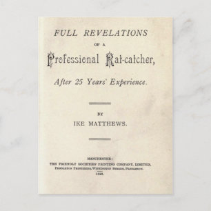 Postal Revelación completa de un catador profesional de r