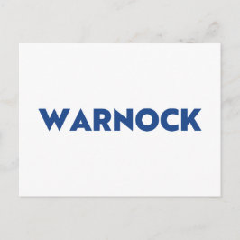 Postal Reverendo Warnock Georgia Segunda vuelta del Senad