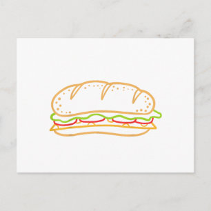 Postal Revestimiento de sandwich