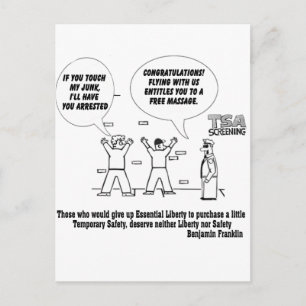 Postal Revisión de la TSA
