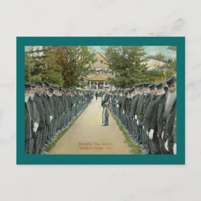 Postal Revisión del Día de los Caídos, ZSSG (Anverso)