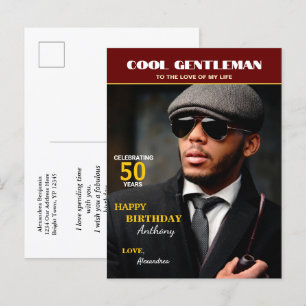 Postal Revista de Cumpleaños Personalizada Foto de Portad