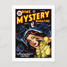 Postal revista Dime Mystery (sep, 1946)