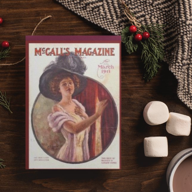 Postal Revista Vintage McCall Marzo 1911 (Subido por el creador)