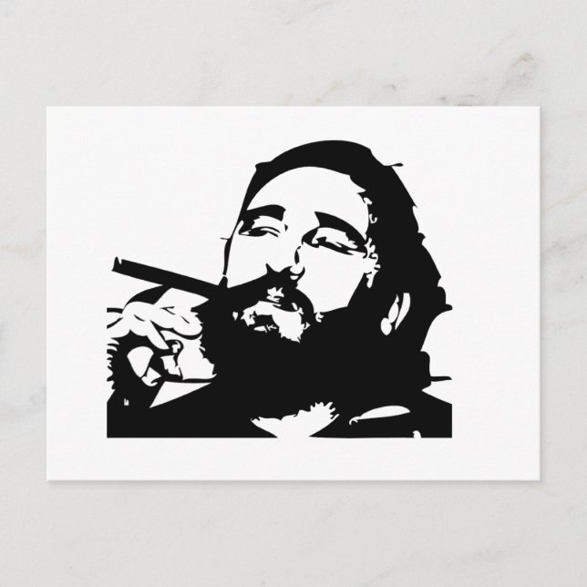 Postal Revolución cubana de Castro (Anverso)