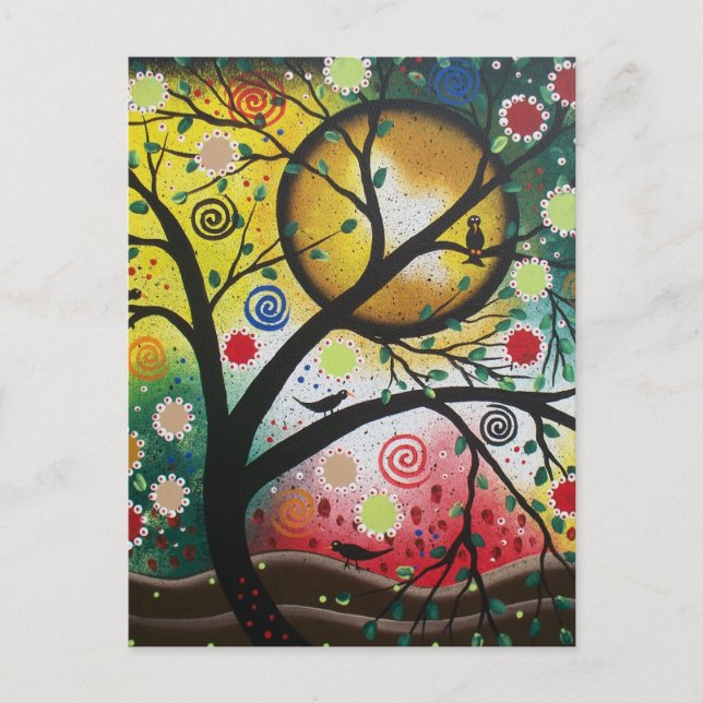 Postal Revolución de color por Lori Everett (Anverso)