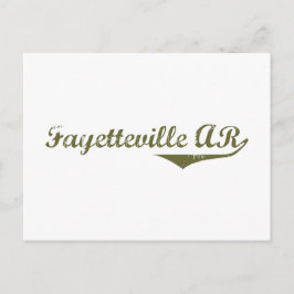 Postal Revolución de Fayetteville a los camisetas