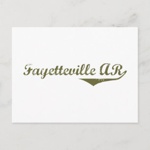 Postal Revolución de Fayetteville a los camisetas