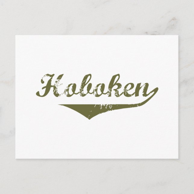 Postal Revolución de Hoboken a los camisetas (Anverso)