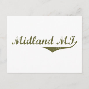 Postal Revolución de Midland a los camisetas