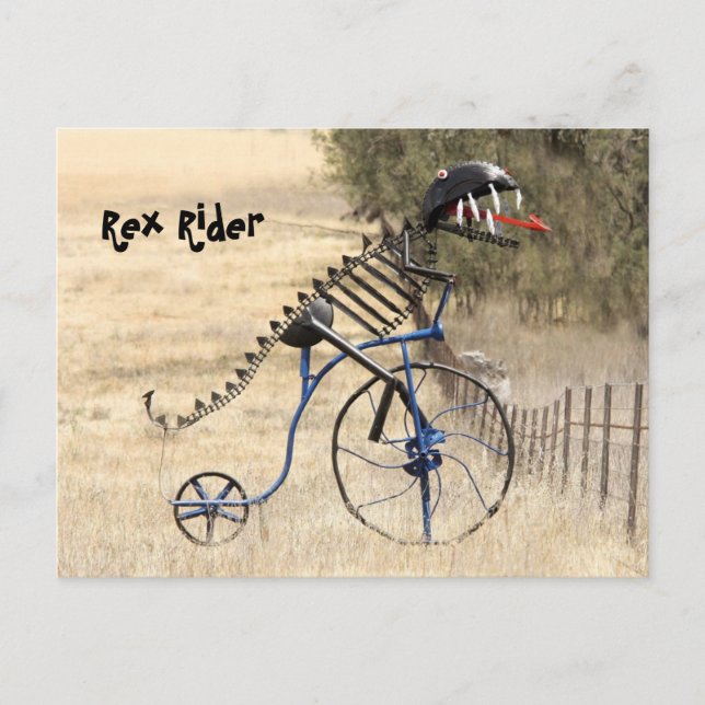 Postal Rex Rider (Anverso)
