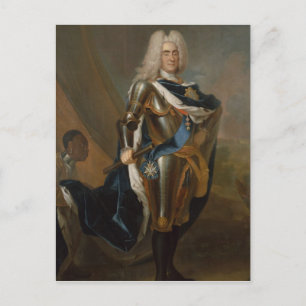 Postal Rey Agustus II de Polonia, antes de 1730