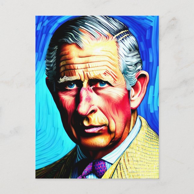 Postal Rey Carlos III (Anverso)