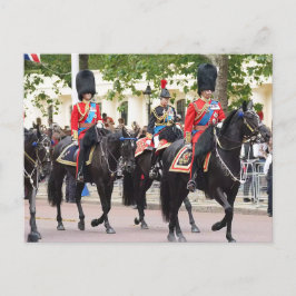 Postal Rey Carlos, Príncipe Eduardo, Princesa Ana 