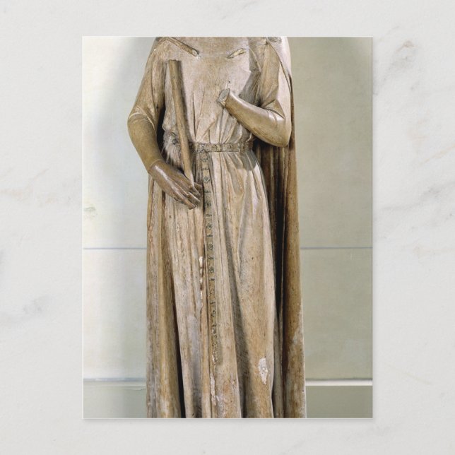 Postal Rey Childebert I de la Abadía (Anverso)