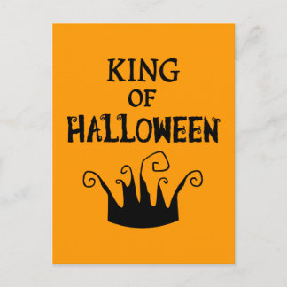 Postal Rey de Halloween