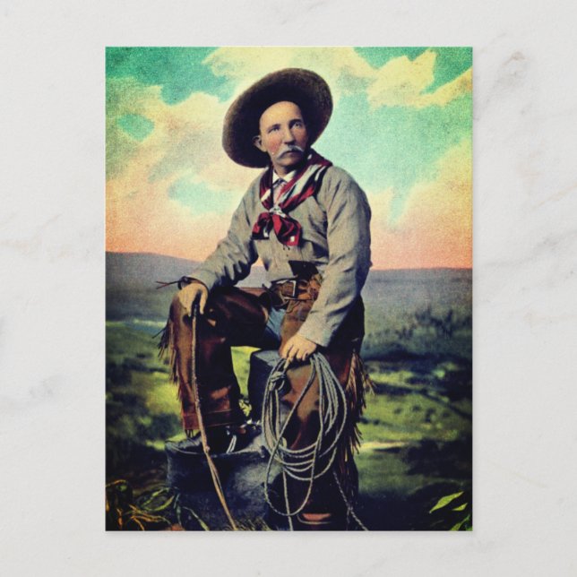 Postal Rey de las llanuras (feat. 1907) (Anverso)