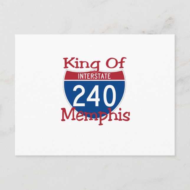 Postal Rey De Memphis (Anverso)